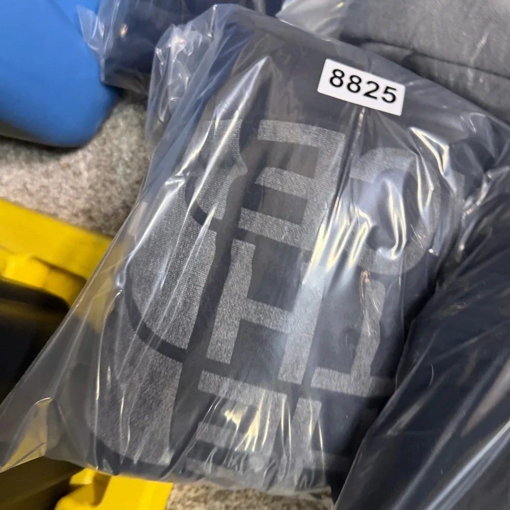 The North Face Mens Vertical Logo Graphic Hoodie Charcoal Grey Medium Pullover